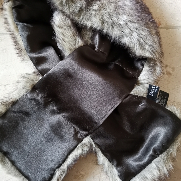 Nwt Faux fur hat and collar scarf set brown - Picture 5 of 6
